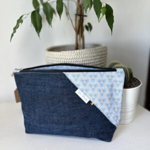 Trousse de toilette en jean’s